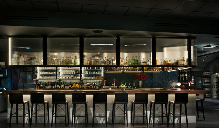 For Your Consideration private cocktail event space at Nick + Stef's Steakhouse in Los Angeles